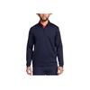 Under Armour Warstwa pośrednia seria Drive Luźna Szybkoschnąca Modna Wszechstronna Bluza z kapturem Bluzy męskie Granatowy o północy 1387124-410