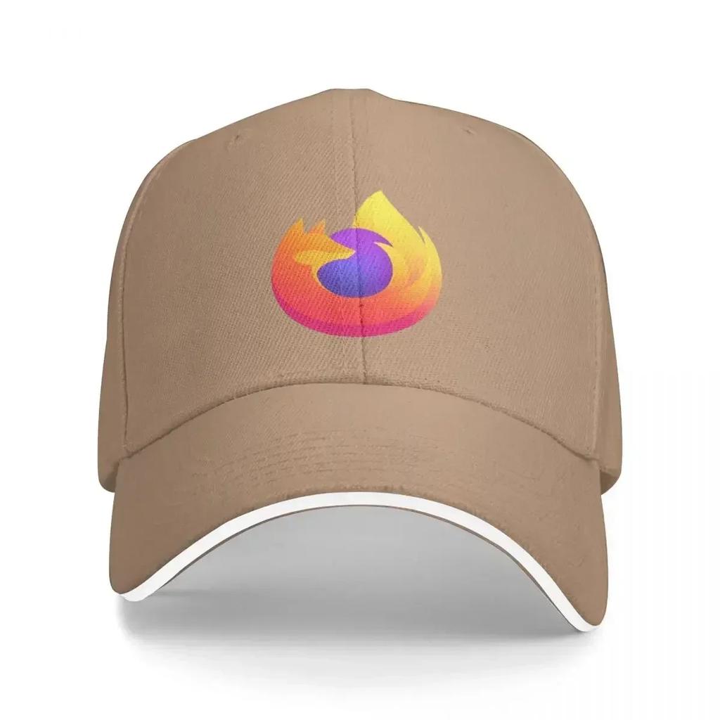 Firefo new Logo Cap Fashion Casual Baseball Caps Adjustable Hat Hip Hop Summer Unisex Baseball Hats Customizable Polychromatic