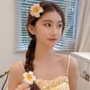 Haarspange mit simulierter Blume im koreanischen Stil, Kopfschmuck für den Strandurlaub, Haarspange für den Strand, Hochzeit