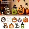 Halloween Wooden Ornaments for Home Decor Fall Seasonal Tabletop Decorations