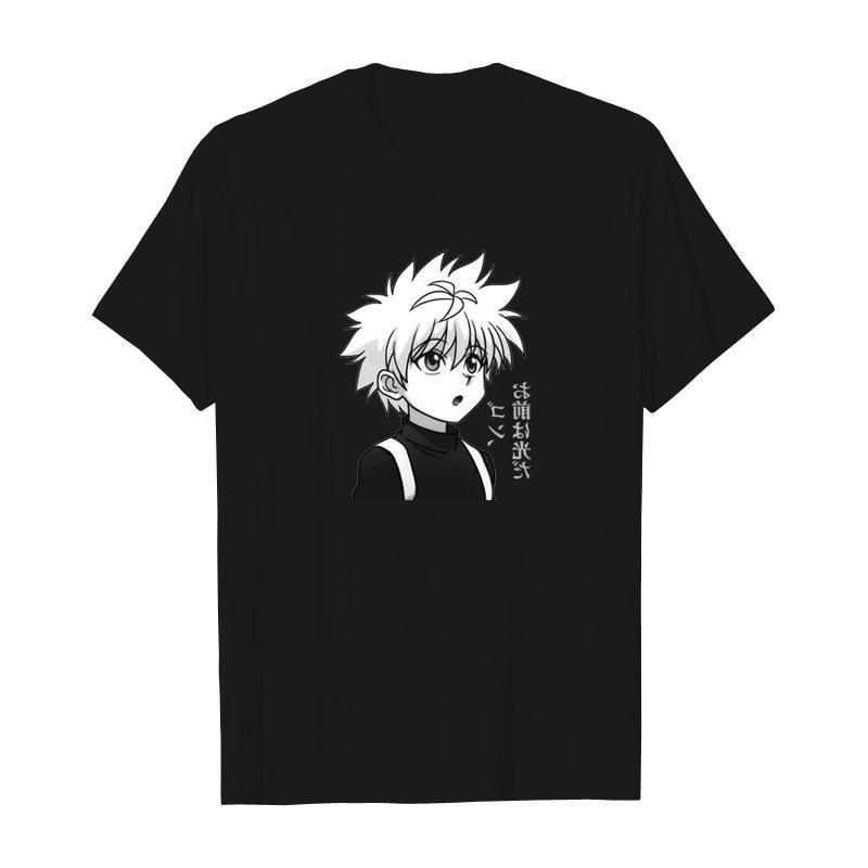 Unisexs Tshirt Hunter X Hunter Anime Kilua Printed Tshirt Unisexs and Womens Tshirt Unisexs Top Sports Tshirt Tee 2026 Summer Tee