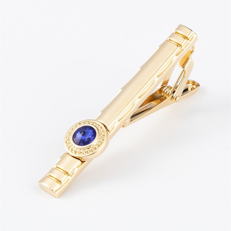 

Flat Head Three Color Diamond Accessory Copper Tie Clip Men s