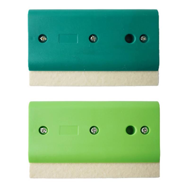 Wool Sscraper Blades Single Side Wool Squeegee Tool Car Wrap Tool Fiber Wrapping Scraper Tools