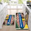 Michelin Flannel Area Rug Soft Kitchen Floor Mat Non Slip Carpet Room Decor