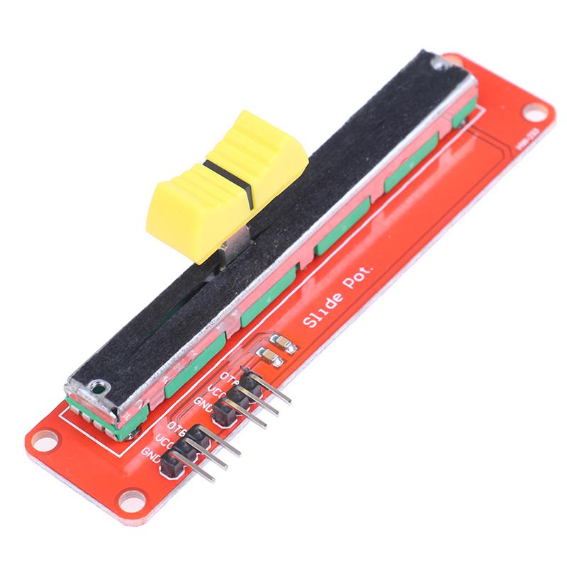 Слайд Potentiometer 10K линейный модуль Двойной выход для Avr электронный блок – купить по низким ценам в интернет-магазине Joom