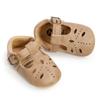 Girls Classic Heart Rubber Sole Anti-slip Shoes Multicolour Princess Toddlers PU Dress Shoes First Walker Toddler Crib Shoes