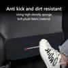 Suede Car Seat Back Protector Anti Kick Pad For G30 G32 G01 G02 G05 G06 G07 G26 G23 G22 F40 F20 G08 G16 G15 Auto Accessories