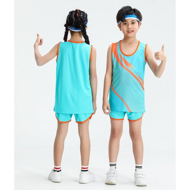Track Field Training Suit Kids Adults Breathable Running Sportswear Competitions