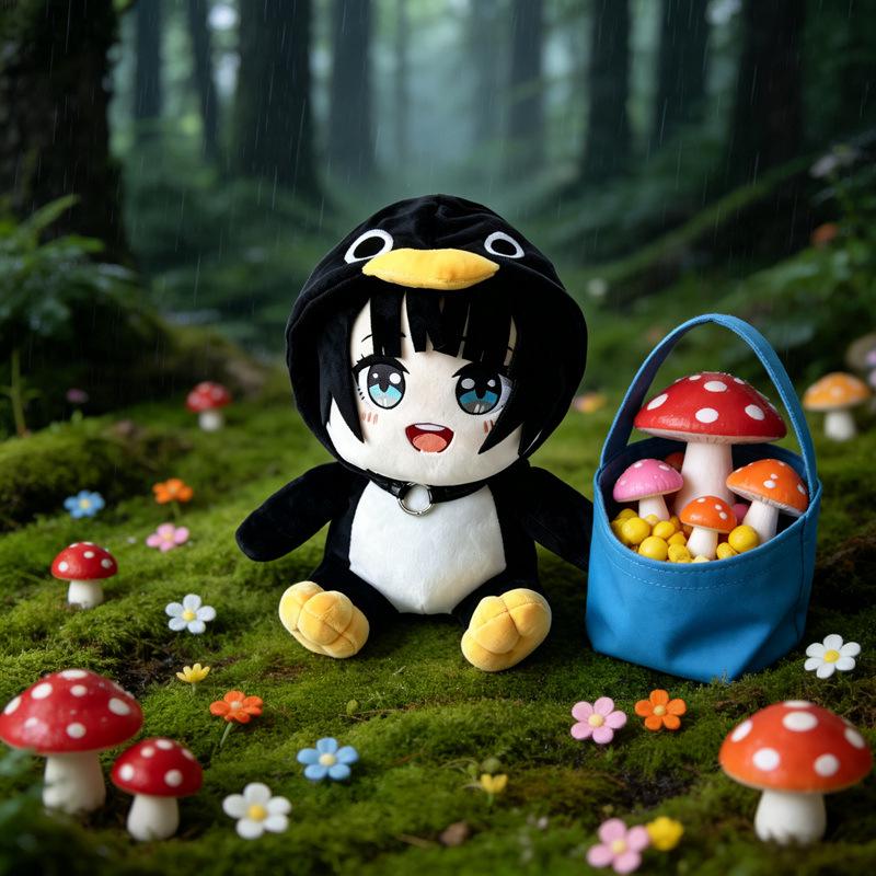 Arknights Cute Little Penguin Plush Doll Ornament