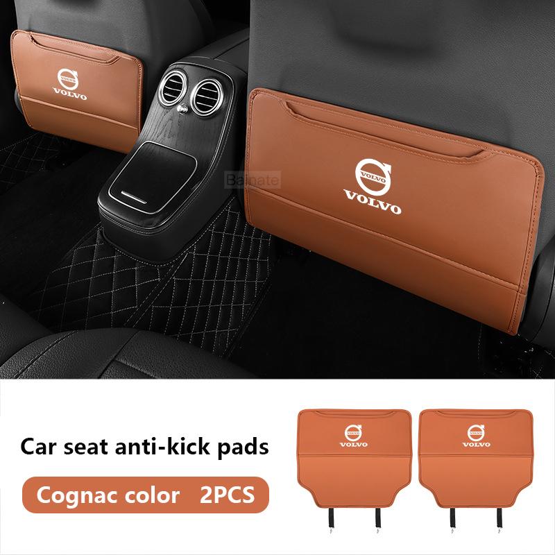 Bilbarnstol Ryggstöd Förvaringsväska Skydd Anti-sparkskydd Volvo XC40 XC60 XC70 XC90 S60 S80 S90 V40 V60 V90 EX30 EX90 EC40 EX40 2025