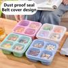 Multiple Compartment Bentos Snacks Box Reusable Meal Preparation Container for Kids and Adults Food Storage Organizer