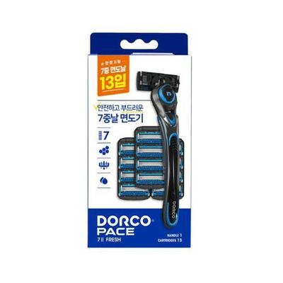 Dorco PACE7II FRESH Razor + Razor Blade 13 Packs