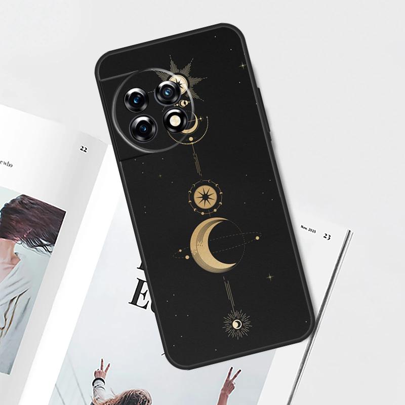 

Galaxy Moon Stars Phase Totem Art Case For OnePlus Nord 5 CE 4 3 Lite N20 N30 OnePlus 15 13 12 11 8 9 10 Pro 12R 13T 13R Cover OnePlus Nord N20