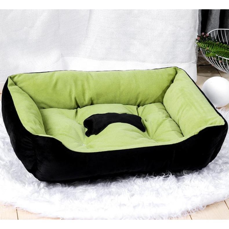 Soft Pet Bed Flannel Thickened Pet Fleece Dog House Soft Fleece Nest Dogs Baskets Mat Puppy Kennel For Cat Breathable Pets Bed