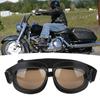 Wiatroodporne okulary do jazdy gogle ochrona oczu regulowany pasek uniwersalne na motocykl rower