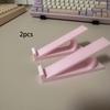 2pcs Ergonomic Keyboard Riser Stand Non-slip universal Stand Multi-Color Optional For Office Gaming Use