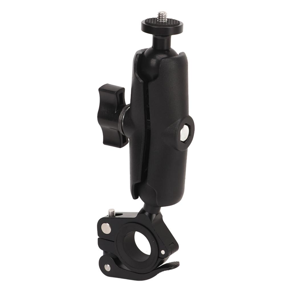 Camera Bike Mount Clamp 360 Degree Ballhead Rotation Camera Mount Clamp For Hero Action Cameras