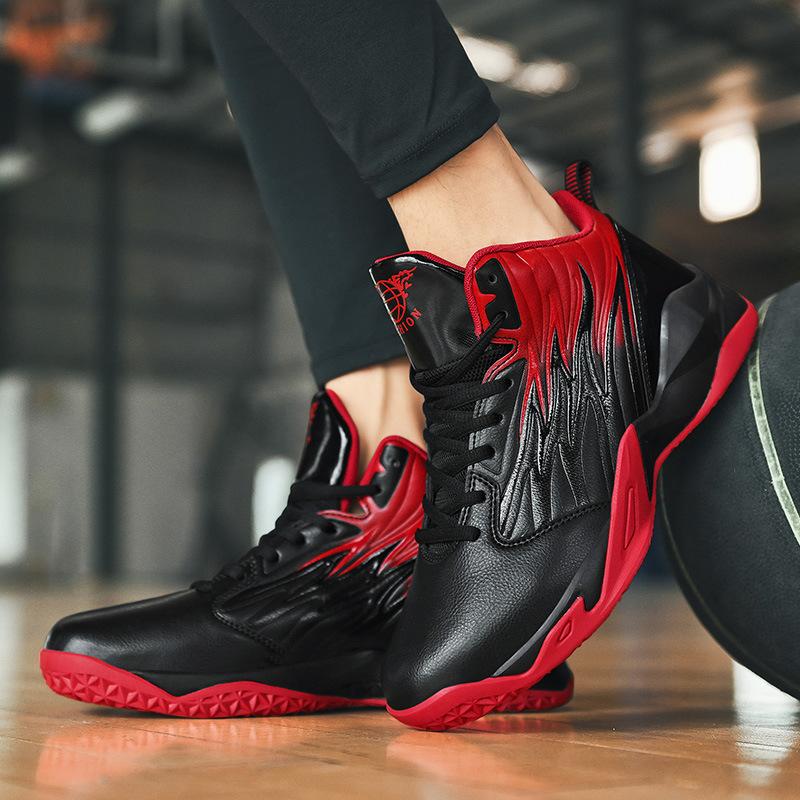 

Practical children s basketball shoes male teenagers large size waterproof breathable sneakers high top basketball sports autumn and winter men s tid 46