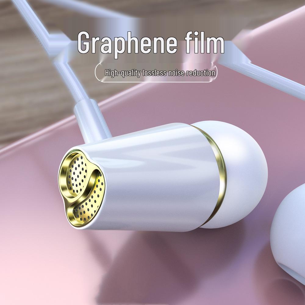 

In-Ear Wired Headphones with Remote Control for Huawei, Apple, Xiaomi - Ideal for Gaming and PUBG