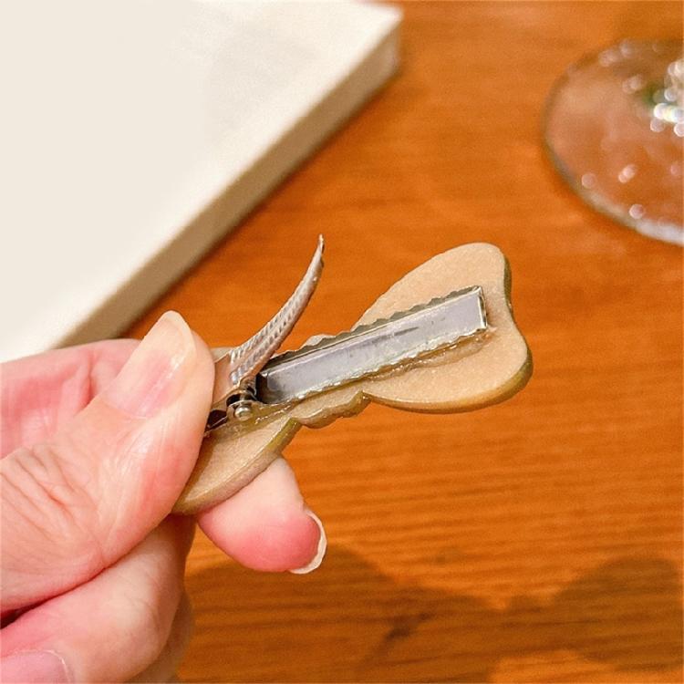 8Pcs Cartoon Star Shaped Hair Clip Resin Duckbill Barrettes Stylish Hairpin for Women Girls Hairstyling Accessories