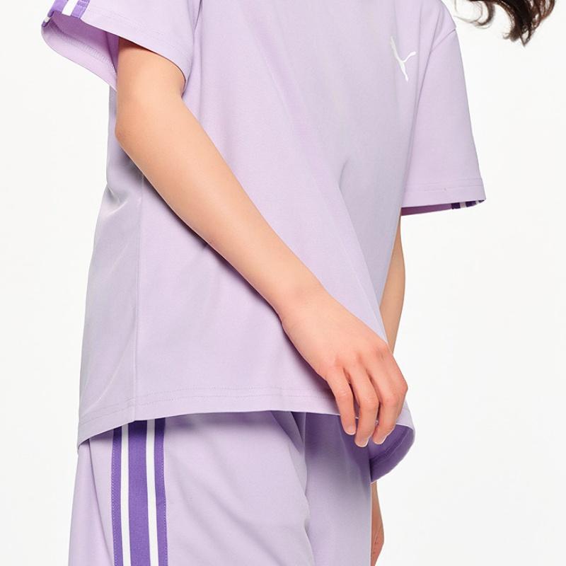 Puma Codzienna odzież sportowa Sportstyle SS25 Różowy Fioletowy Nastolatki 353225119201-70001