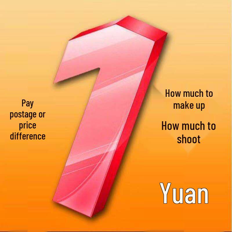 

Оплатите 1 юань для покрытия доставки и разницы в цене - Специальная ссылка One Size красный