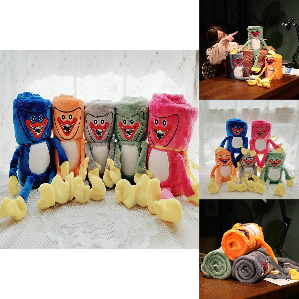 Pătură de flanel Poppy Playtime Prietenoasă cu pielea, confortabilă, pentru pui de somn, pentru toate ocaziile