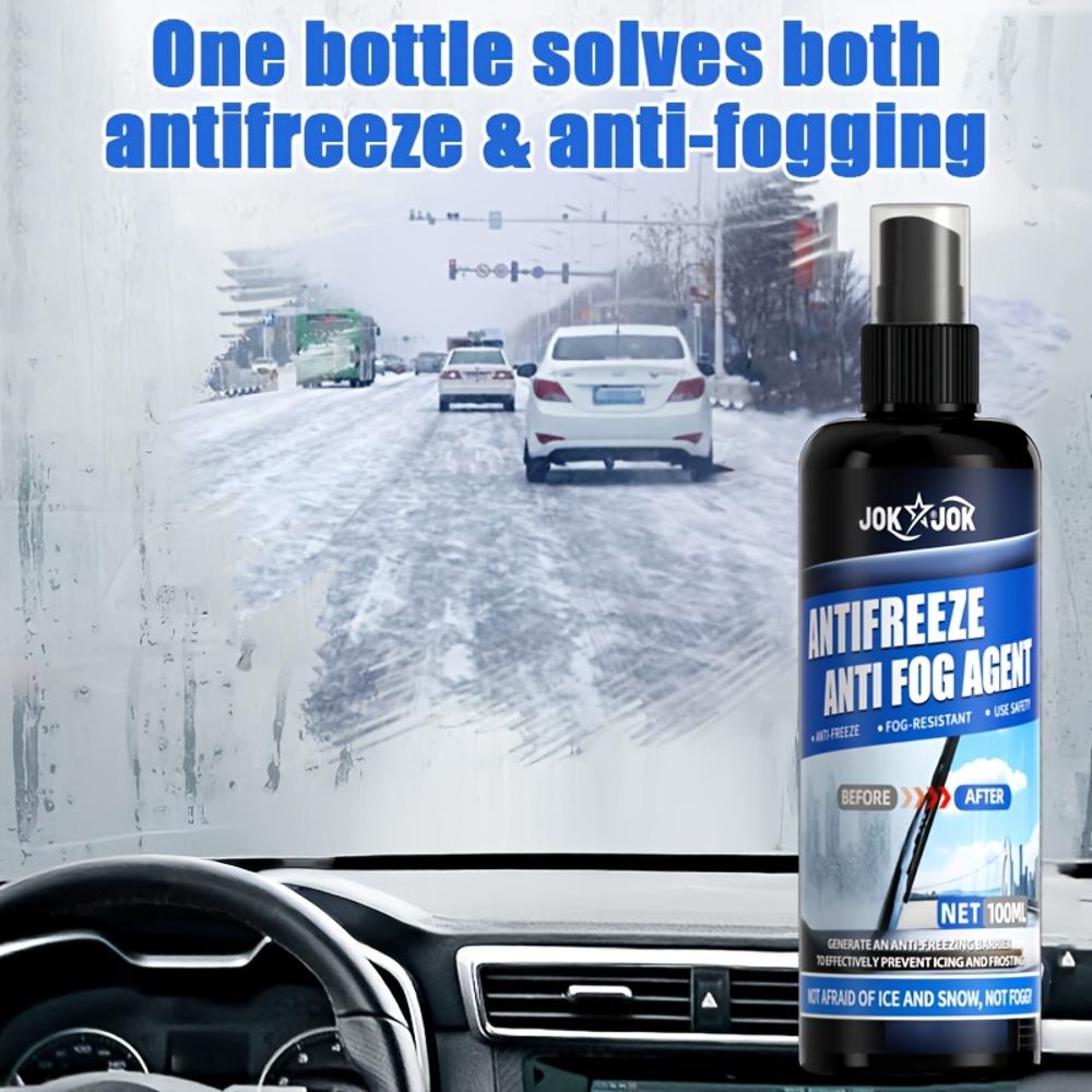 100ml Multi-surface Winter Antifreeze Anti-fog Car Glass Defogging Spray Zero 40 Degrees Does Not Freeze Fog Applicable To Car W