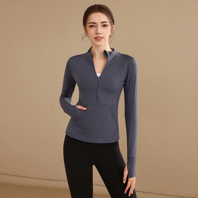 

Women s Autumn/Winter Slim-Fit Running & Yoga Long-Sleeve Top