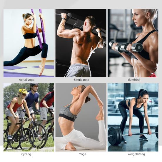 1 Pair Gym Gloves Sweat-absorbing Breathable Anti-slip Men Women Weight Lifting Training Fitness Four-finger Gloves Hand Guard Protector