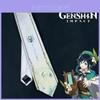 Original Game Genshin Impact Bard Windy Necktie Anime Style Necktie For Jkdk School Fashion