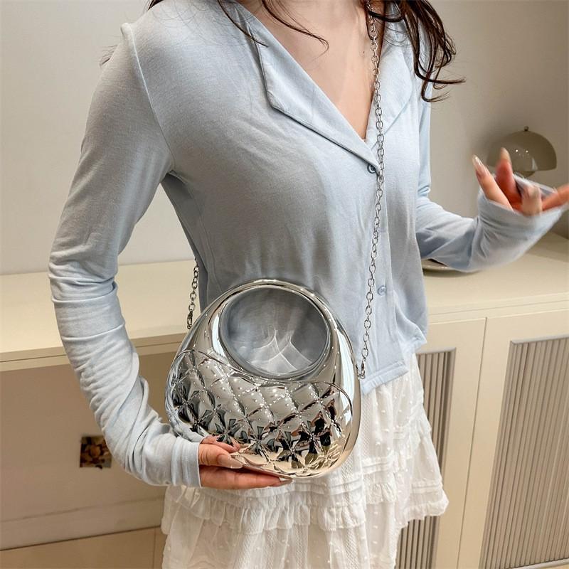Acrylic Bag Women's 24 Fashionable Dinner Band Niche Cross-body