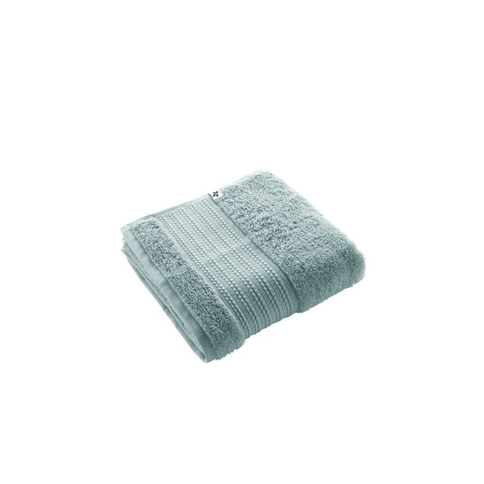 Serviette de toilette 50 x 90 cm GARANCE Bleu glacier