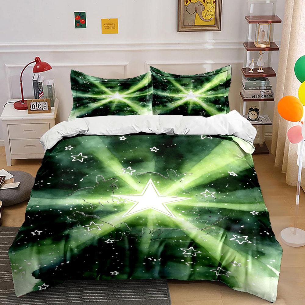 Bright Star with Rabbits. Bedding Sets Duvet Cover Sets Duvet Covers Pillowcases(1 * Duvet Cover 2 * Pillowcases Without Duvet Insert)