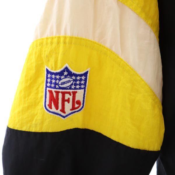 STARTER 90s NFL Pittsburgh Steelers Back Logo Embroidery Nylon Jacket Men's Used