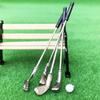 5pcs 1/12 Golf Club Set With Balls Dollhouses Accessories For Outdoor Scene Decoration And Craft Model Project Display