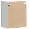 Kitchen Wall Cabinets 2 pcs Porto Concrete Grey Particleboard