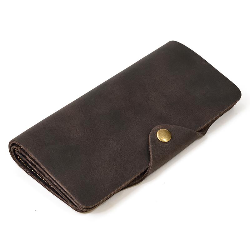 High Quality Men Wallet Vintage Design Bifold Purse Wallet For Credit Cards Men Women Unisex Leather Burse