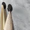 Toilet towel hooks, 2/4/6 adhesive hooks, stainless steel shower hooks, used for hanging bathrobes, loofah nets, jackets, clothes, hats