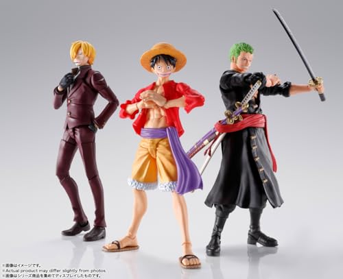 TAMASHII NATIONS S.H.Figuarts ONE PIECE Monkey D. Luffy - Onigashima Invasion - Approx. 145mm ABS & PVC Painted Movable Figure