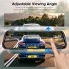 Mirror DVR with WIFI Car Rearview Mirror Recorder 2K Dash Cam Registrar Rear View Camera Vehicle Black Box