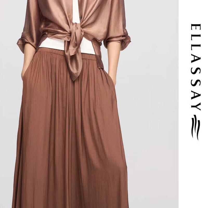 ELLASSAY Women's Versatile Wide Leg Trousers