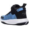 Jordan Jumpman 2020 Vintage Cushioning, Wear Resistant Mid Top Children's Basketball Shoes Blue Black BQ3451-400