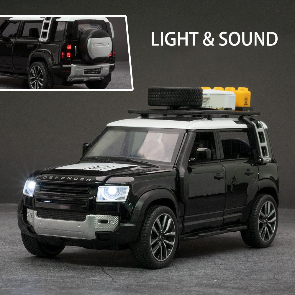 1:32 Scale Defender 2022 City ORV Alloy Car Model, Diecasts Metal Toy Sports Car Model with Sound and Light for Children Gifts