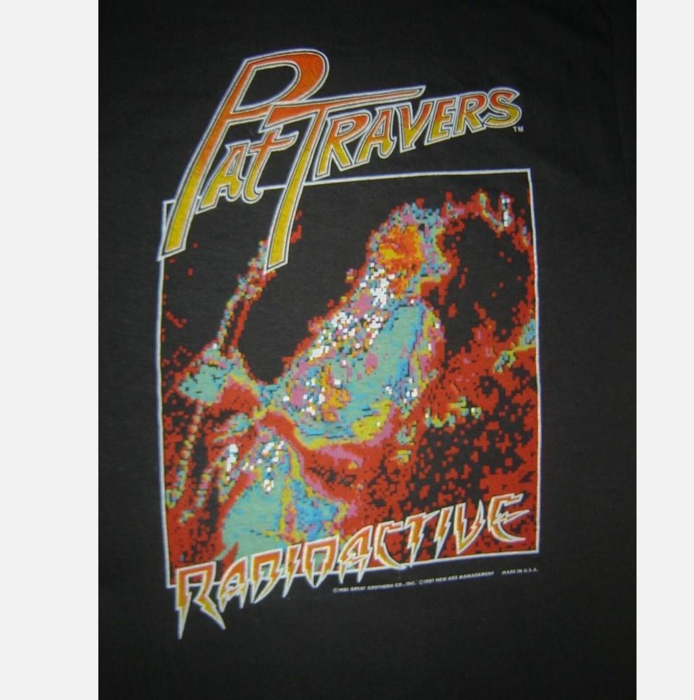 

New!!! Concert PAT TRAVERS Band T-Shirt Tee Cotton Reprint Size S-45XL 4XL