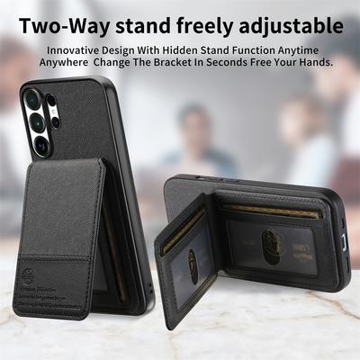 RFID Leather Wallet Card Phone Case for Samsung Galaxy S26 Ultra S25 S24 FE S23 S22 S21 Plus A57 A37 A17 A07 A56 A36 A26 Cover