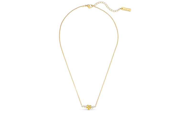Swarovski Botanische Halsketten Damen Gold 5535781 Gold white