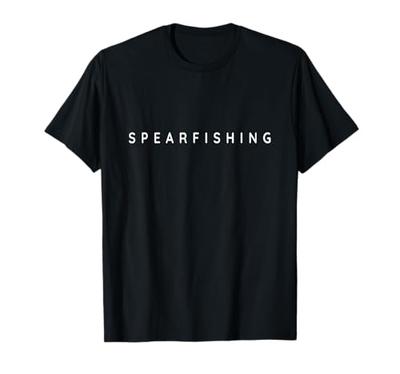 Spearfishing Gear/Spearfisherman/Contemporary Font T-Shirt