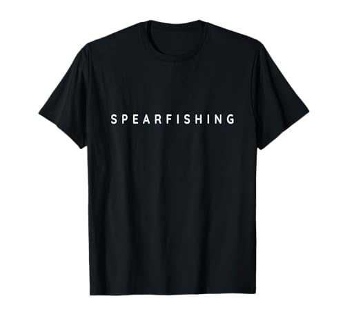 

Spearfishing Gear/Spearfisherman/Contemporary Font T-Shirt