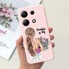 For Xiaomi Redmi Note 13 Pro Plus 5G Case Fashion Girls Love Heart Fundas Soft Silicone Cover For Redmi Note 13 Pro 4G 5G Bumper